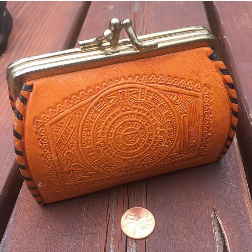 Vintage 1970s Mexican Souvenir Wallet